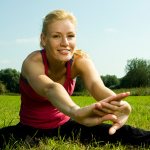 12 exercises with warm-up and stretching: a complex from Ilze Liepa