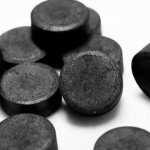 Activated carbon tablets