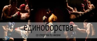 Единоборства