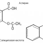 Формула Аспирина(Ацетилсалициловой кислоты)