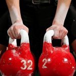 Kettlebell lifting photo