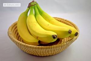 Химический состав банана и его пищевая ценность