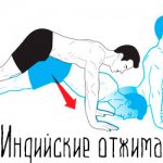 Indian push-ups technique