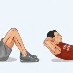 Обычные скручивания на пресс