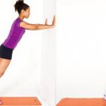 Отжимания от стены для девушек