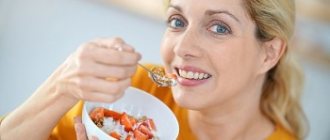 Nutrition of a woman after 40 years - types of diets and their effectiveness