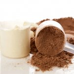 Balanced intake of proteins and carbohydrates