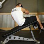 Скручивания на римском стуле