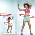 learning to hula hoop