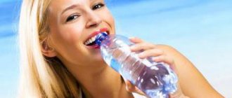 вода для похудения