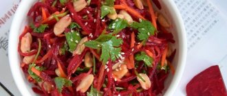 Здоровые блюда для похудения: салат «Щетка» – особенности рационального применения и рецепт